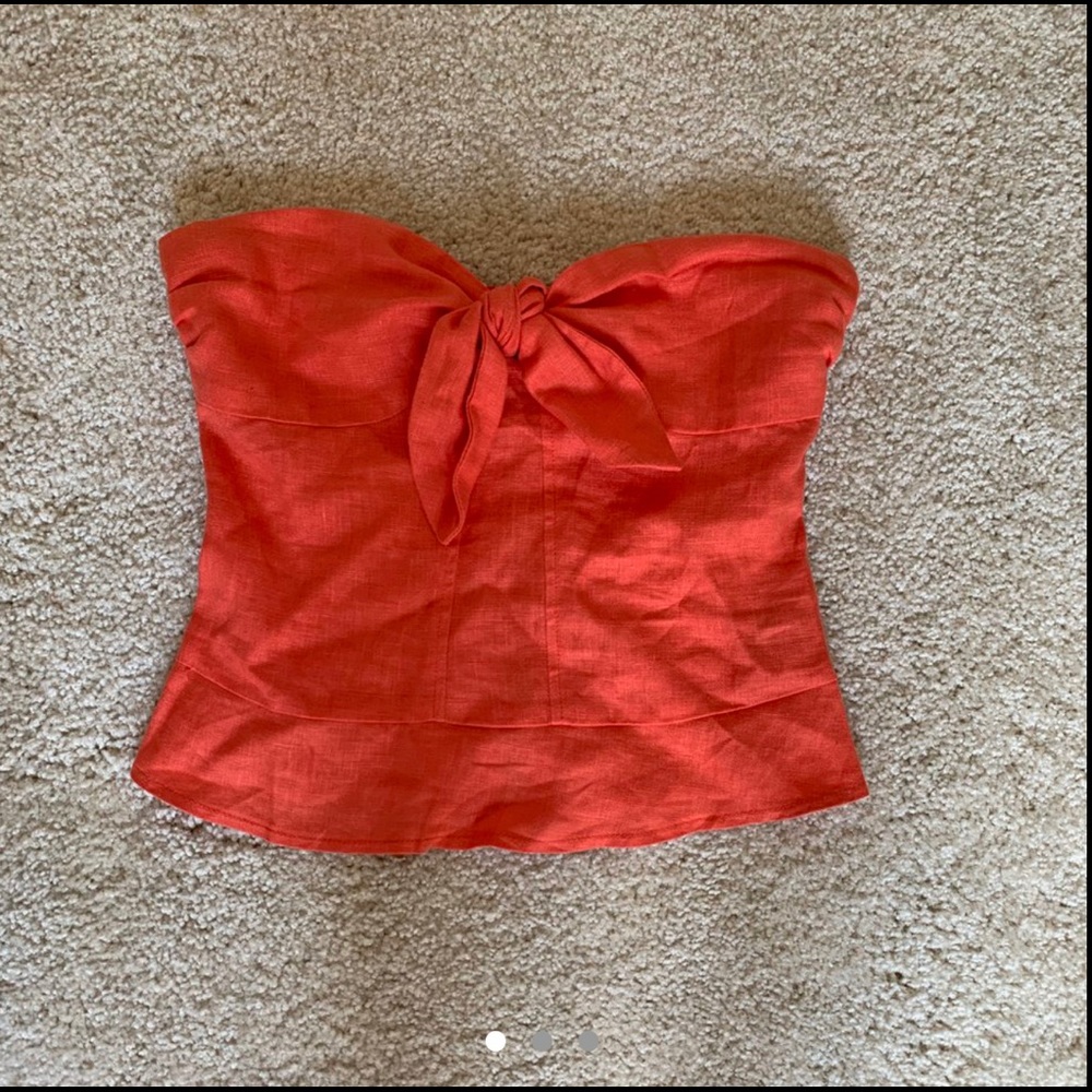 Lucca couture strapless top